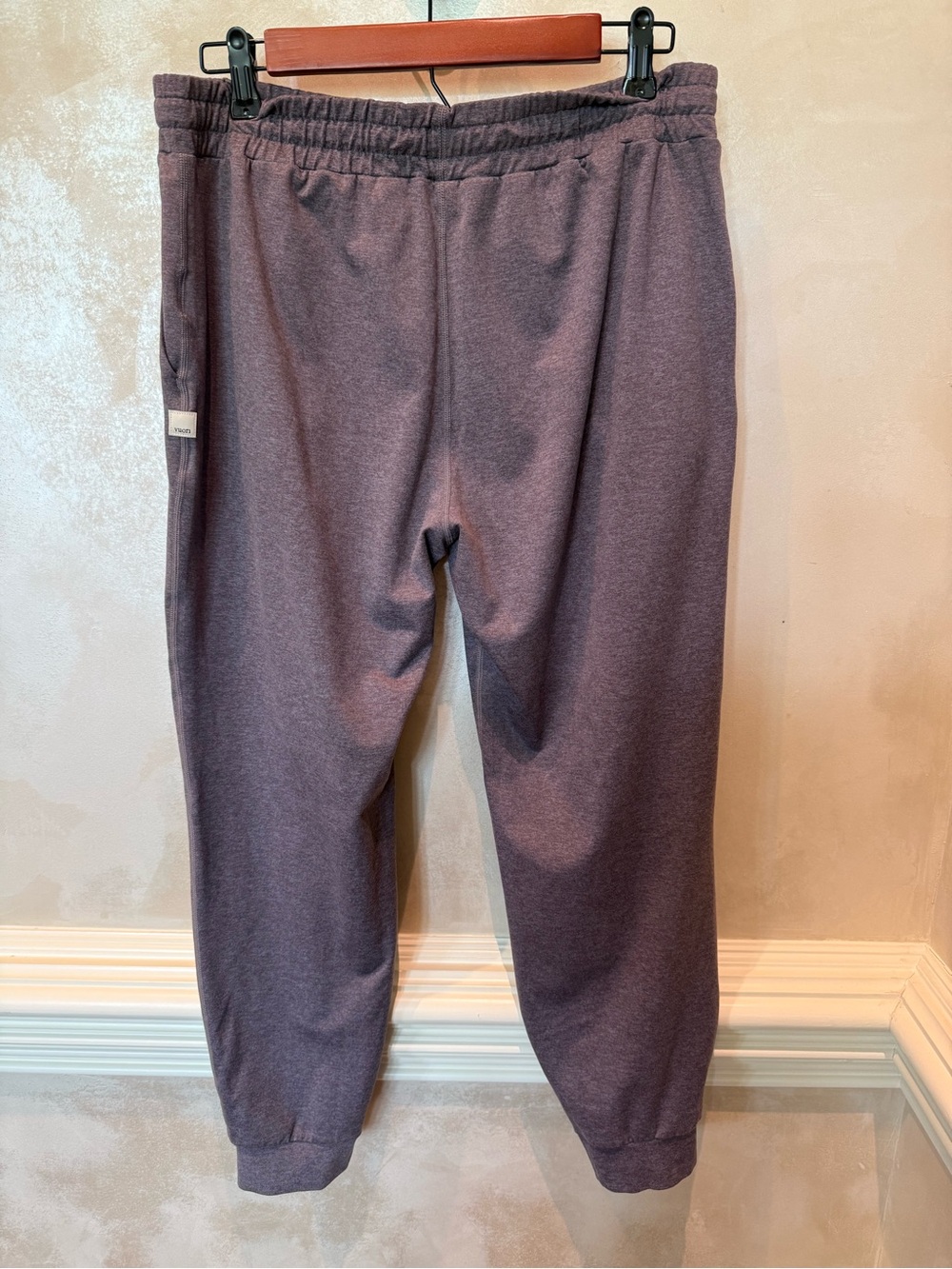 Vuori Purple Heather Hooded Lounge Set - Pullover Hoodie & Joggers - Picture 6 of 7